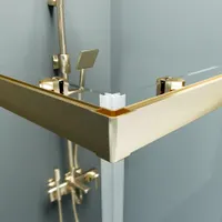 Motril | cabină de duș Gold 80x80 190cm, 6mm, NANO