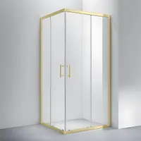 Motril | cabină de duș Gold 90x90, 190cm, 6mm, NANO