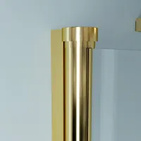 Rubio | cabină de duș Gold 100x100, 195cm, 6mm, NANO