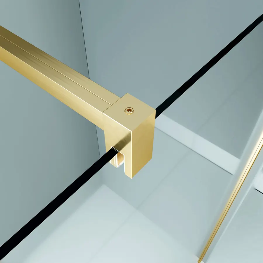 Rubio | cabină de duș Gold 80x80, 195cm, 6mm, NANO