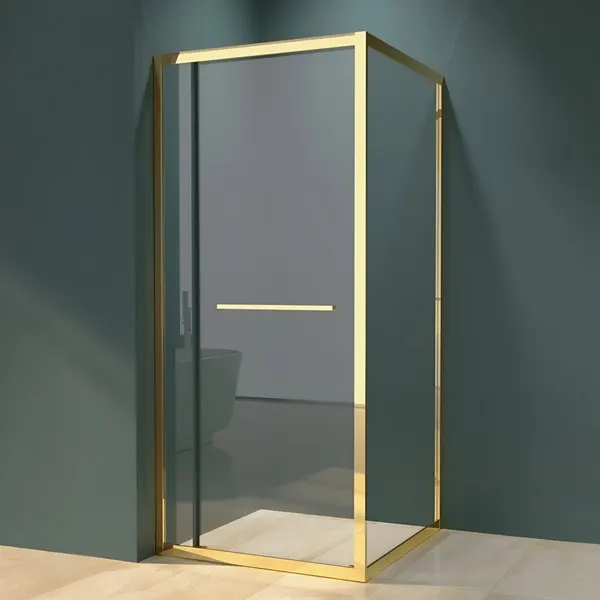 Firenze | cabină de duș Gold 6mm 80 cm, NANO