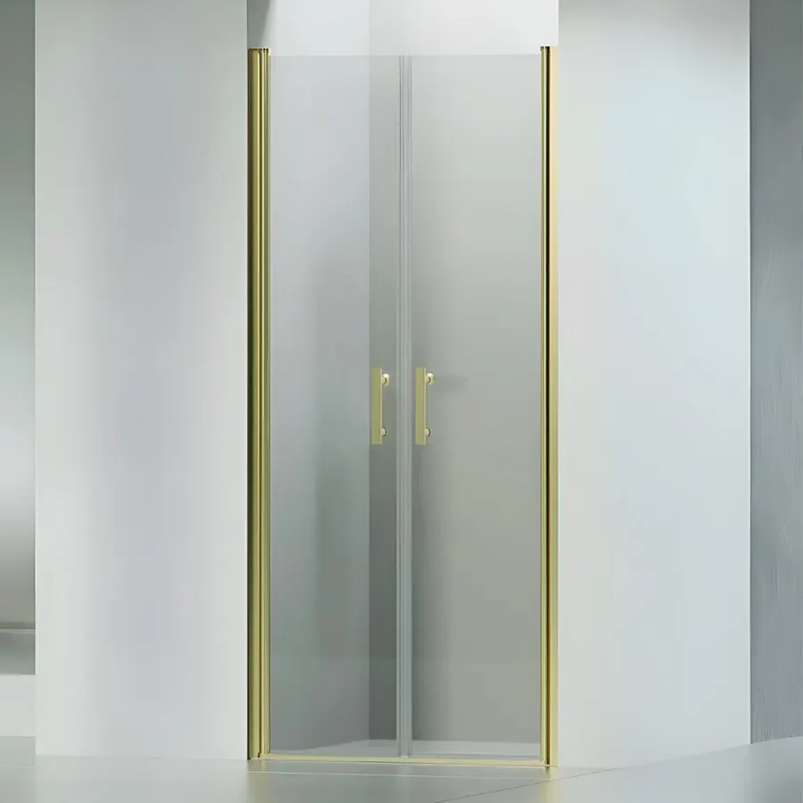 Westy | ușă de duș batantă cu două canate Gold 100, 195cm, 6mm, NANO