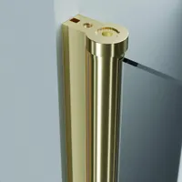 Westy | ușă de duș batantă cu două canate Gold 80, 195cm, 6mm, NANO