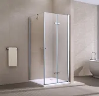 Cordoba | cabină de duș Duo 90x90, 195cm, 6mm, NANO