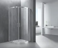 Murcia | cabină de duș semirotundă 100x100, 190cm, 6mm, NANO