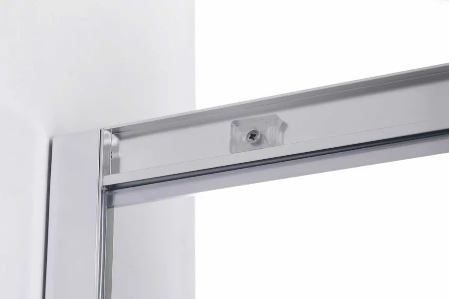 Avignon | cabină de duș semirotundă White 6mm 90*90 190cm
